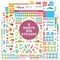bloom daily planners Decorative Floral Planner Sticker Pack, 556 Stickers